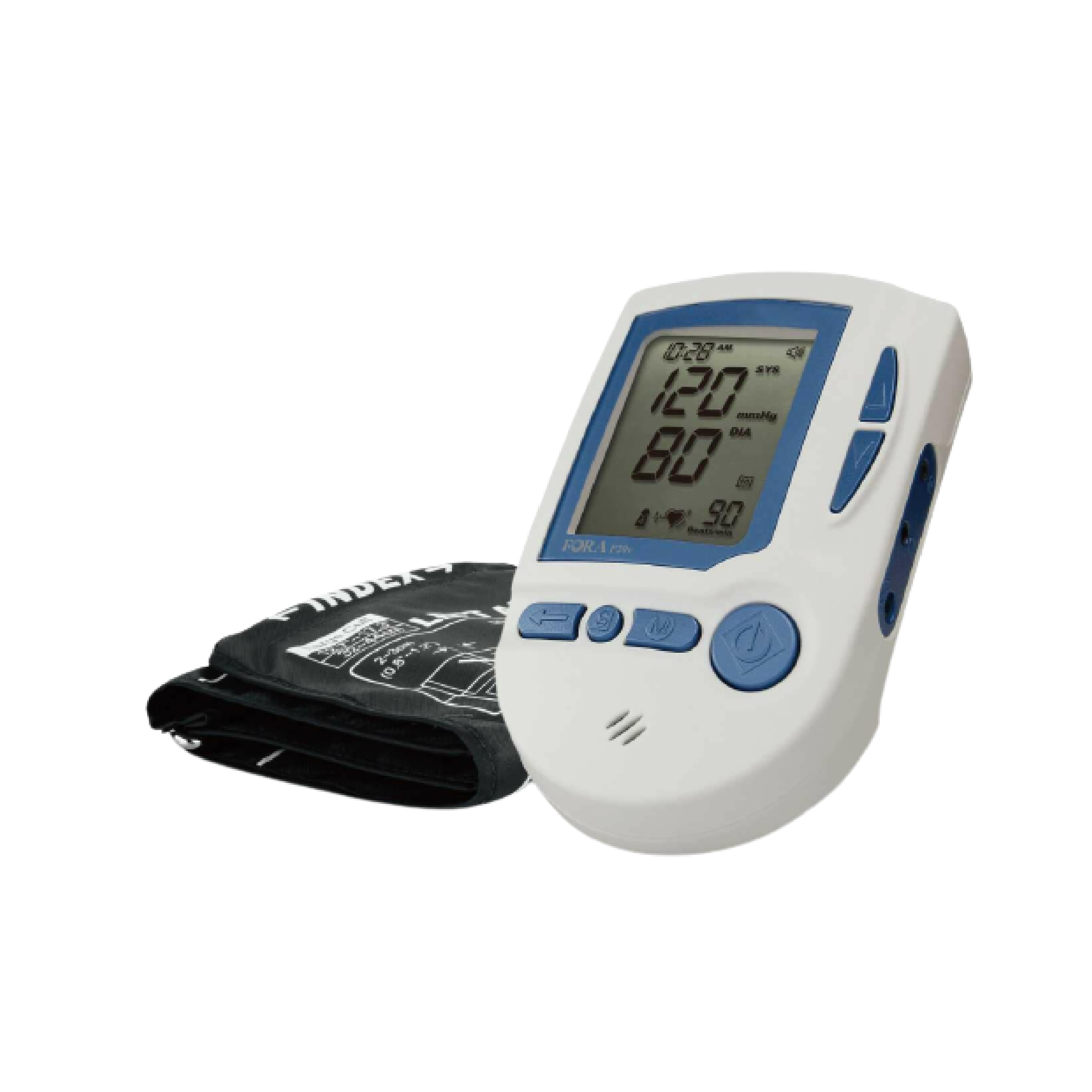 FORA Test N'GO P80 Wireless Bluetooth Upper Arm Blood Pressure Monitor  (Cuff Range 9.4-16.9/24~43cm)